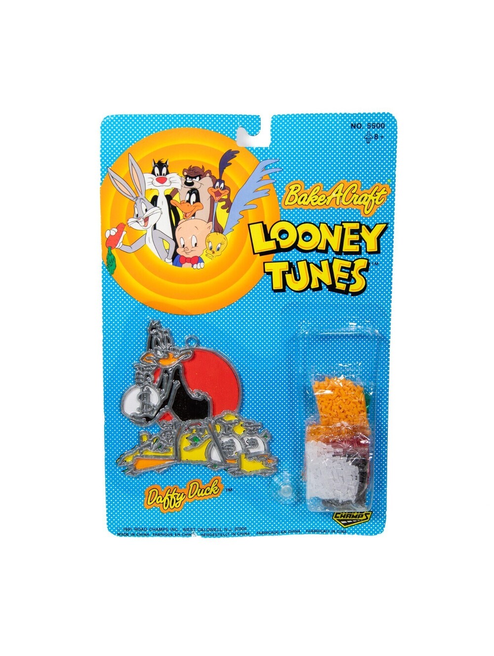 Daffy Duck 1991 Looney Tunes BAKEACRAFT Stained Glass Kit SEALED NEW